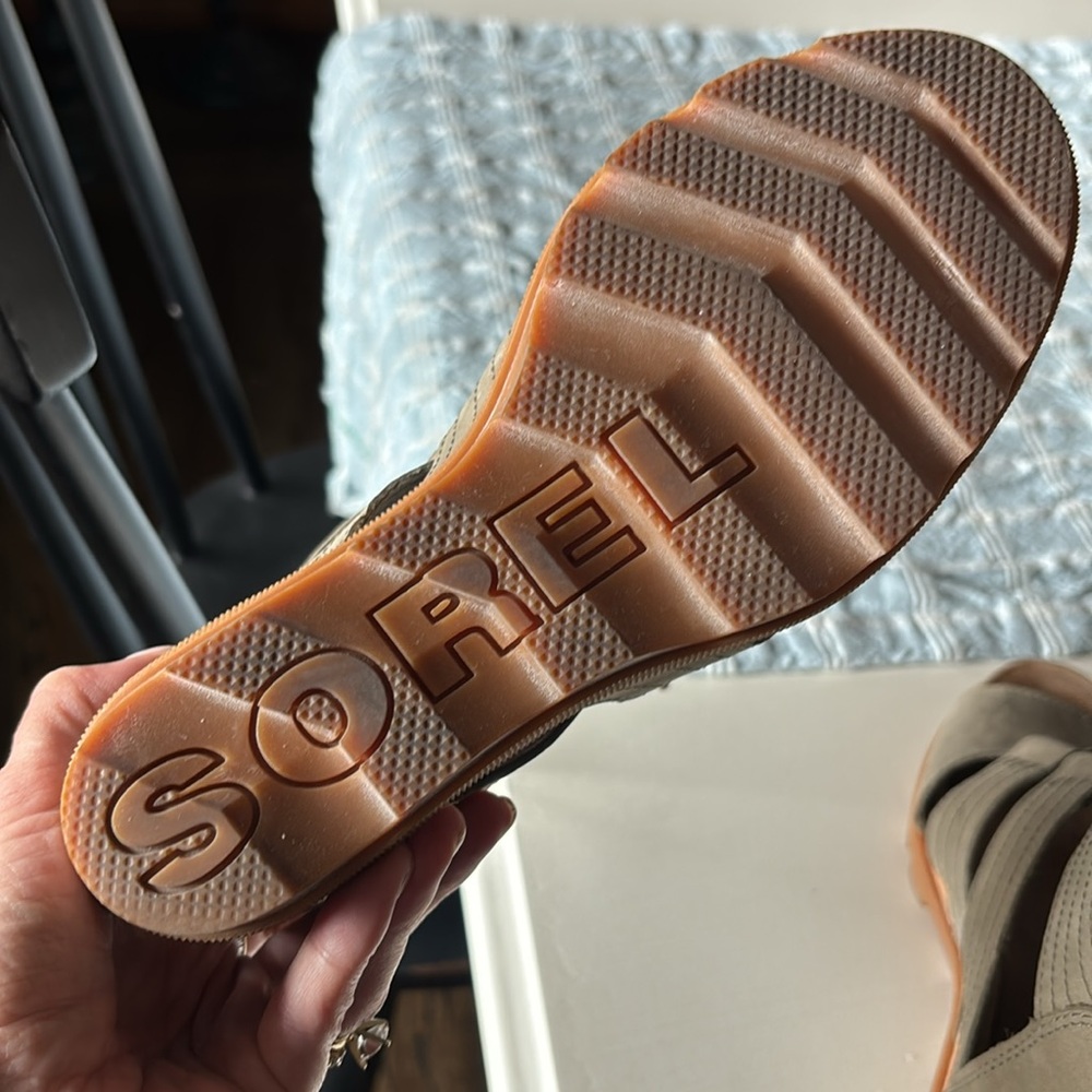 Women's Sorel Strappy Sandals in Olive Green - Picture 4 of 5